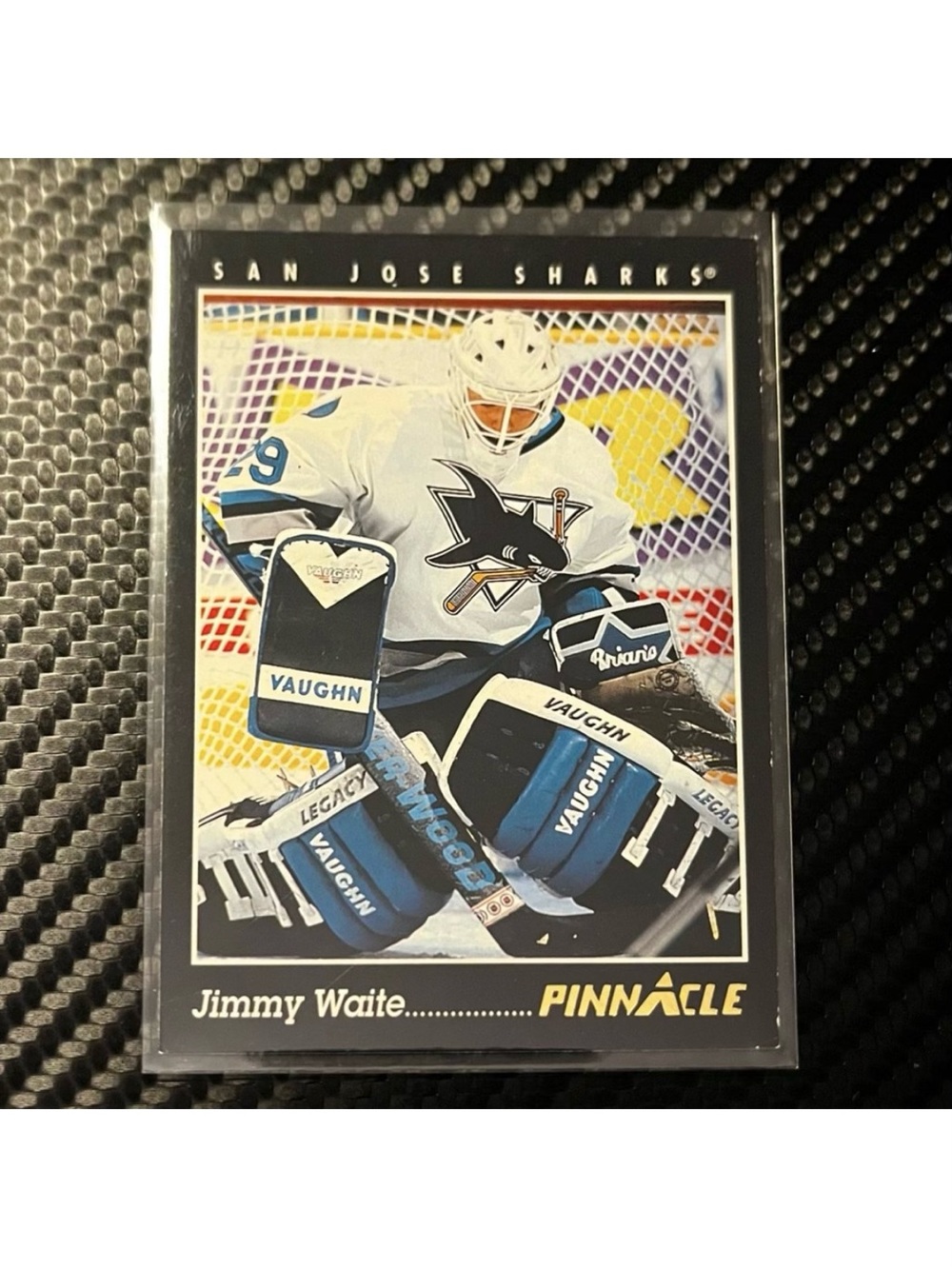 Jimmy Waite 1994 Score Pinnacle #371 San Jose Sharks Vintage NHL Trading Card